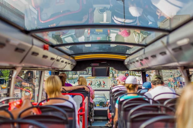 Amsterdam: Hop-On Hop-Off Bus and Boat options - Weather tips: when to ride, and when to slow down