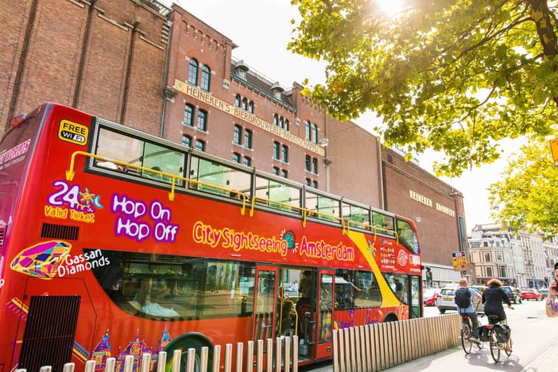 Amsterdam: Hop-On Hop-Off Bus and Boat options - Audio guide and WiFi: helpful when it works, useful when you have a backup