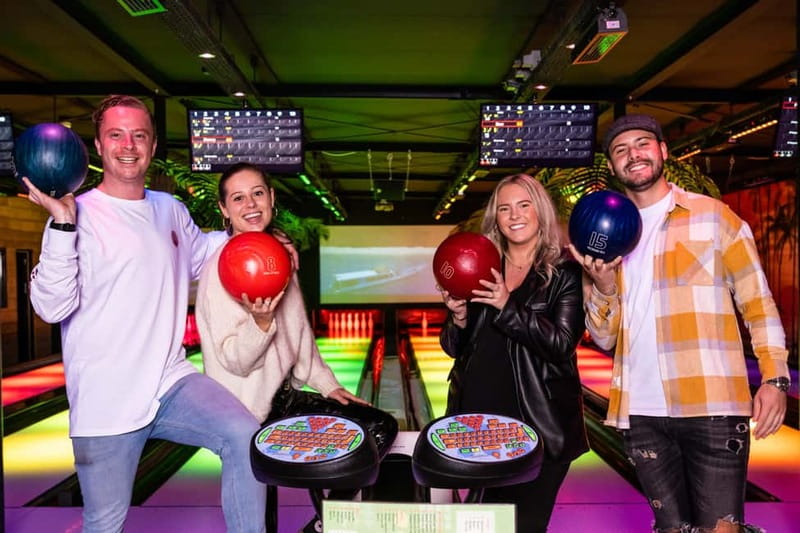 Amsterdam: LED Bowling Experience - Entering Aloha Amsterdam on De Ruijterkade