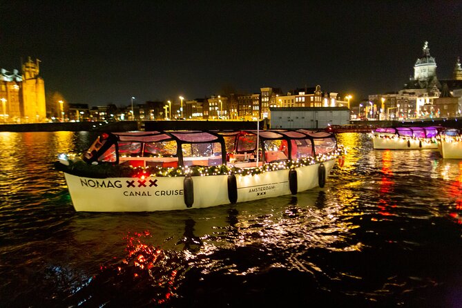 Amsterdam Light Festival: Canal Cruise + Snack & Unlimited Drinks - Meeting at Prins Hendrikkade 33A, and how to keep it smooth