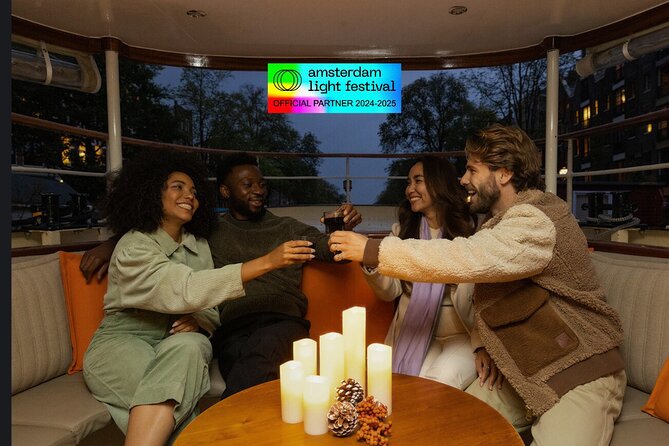 Amsterdam Light Festival: Cruise Unlimited Drinks & Bite option - Key highlights to know before you go