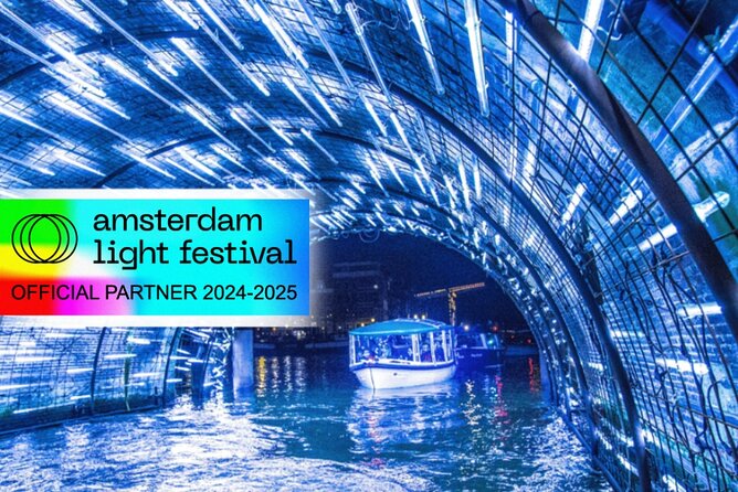 Amsterdam Light Festival: Cruise Unlimited Drinks & Bite option - Is It Good Value at About $26.42 for 75 Minutes?