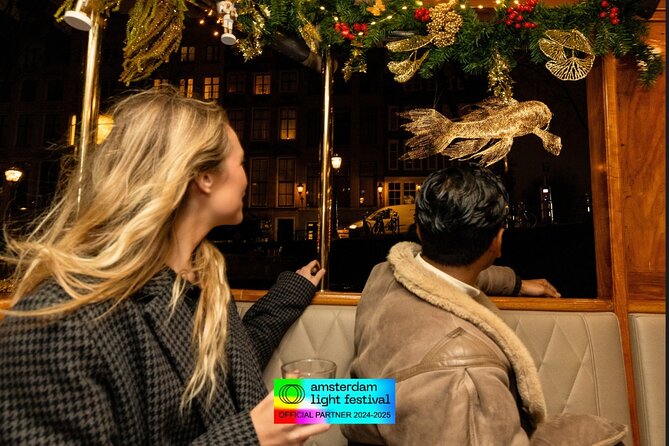Amsterdam Light Festival: Heated Boat Cruise + Hot Drinks & Bite - Quick takeaways