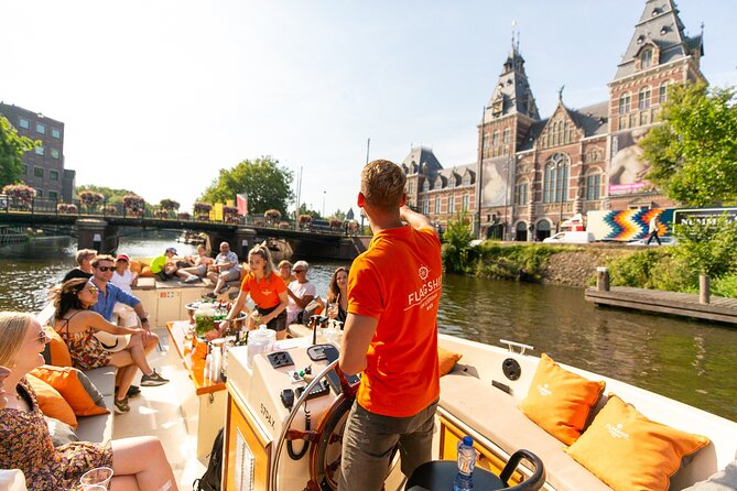 Amsterdam Luxury Canal Cruise + Unlimited Drinks & Bites option - Unlimited drinks and bites: good value if you manage expectations