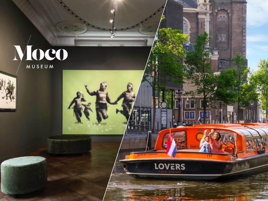 Amsterdam: Moco Museum Entry Ticket and Canal Cruise - Moco Museum in Eduard Cuypers’ villa: what you’ll actually see