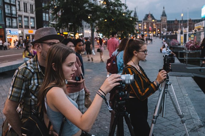 Amsterdam Night Photography Workshop with a Professional - Meet at Stationsplein, Then Learn Fast in Real Time