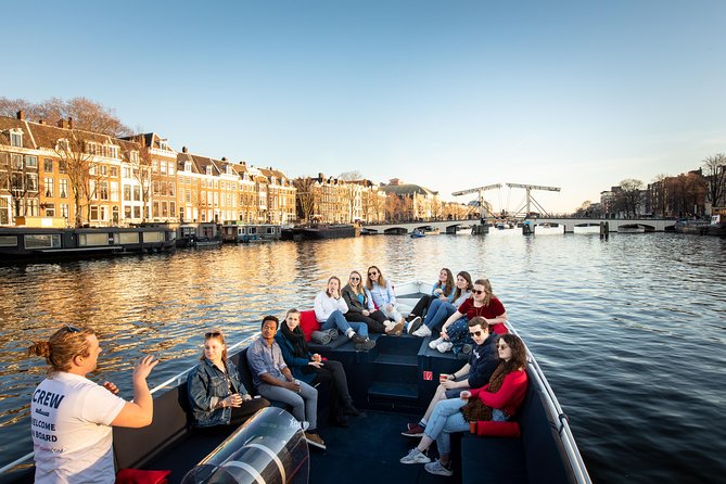 Amsterdam Open Boat Cruise in Old City Center with Live Guide - Practical tips to make your boarding smooth
