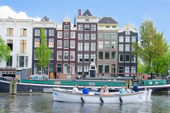 Amsterdam Open Boat Sightseeing Canal Cruise - Westerkerk and the UNESCO canal ring from the water
