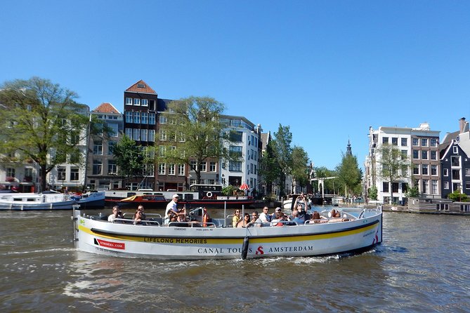 Amsterdam Open Boat Tour with Local Guide - Timing, meeting area, and what the 1-hour duration means in practice