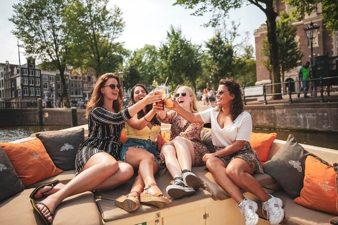 Amsterdam Private Boat Trip with Pizza and Unlimited Drinks - Key things to know before you go