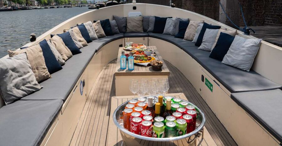 Amsterdam: Private Canal Booze Cruise with Unlimited Drinks - Seven Bridges View Point: When the Routes Get Visually Interesting