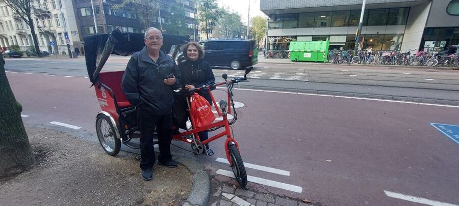 Amsterdam: Private City Highlights Tour by Rickshaw - Museumplein: three museum buildings and one big visual anchor
