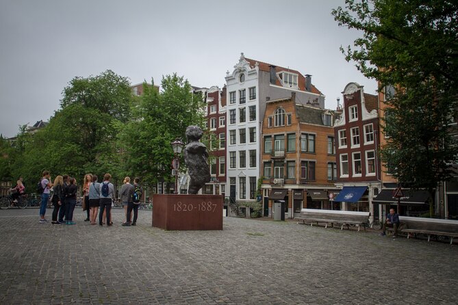 Amsterdam Private Historical Walking Tour - Multatuli statue: cheese tasting and the fair trade origin thread