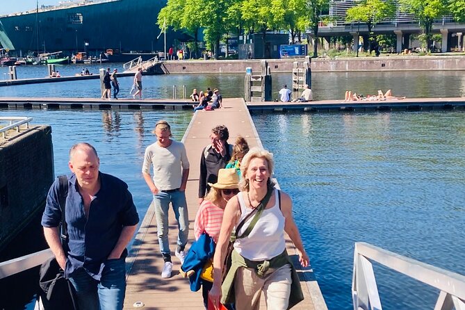 Amsterdam Private Walking Tour with Dinner Experience - Centraal Station to Hannekes Tree, old water routes in plain sight
