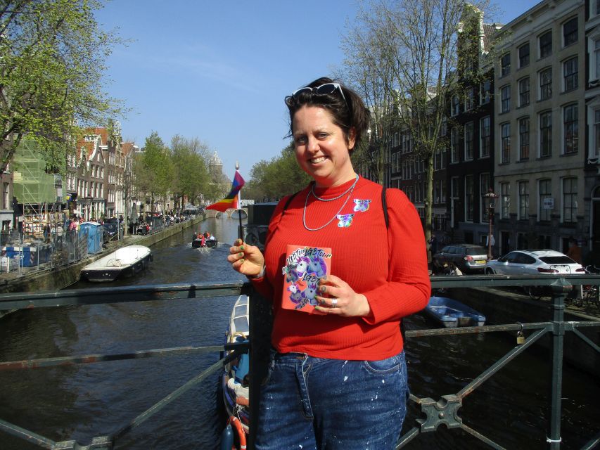 Amsterdam: Queer City Walking Tour With Local Guide - Walking the queer circuit from Nationaal Monument to Café t Mandje