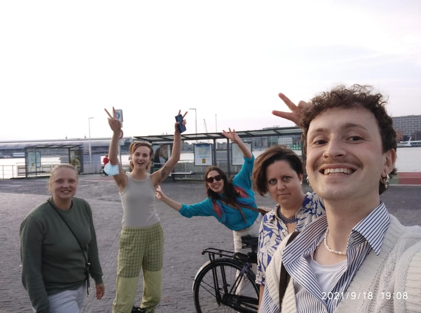 Amsterdam: Rainbow Rural Bike Tour With Local Gay Guide - Dykes and panoramic views: why the ride feels easy even when the water is not