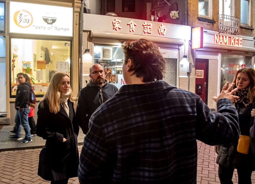 Amsterdam: Red Light District Exclusive Night Tour - Condomerie, Casa Rosso, and the District’s Most Recognizable Symbols