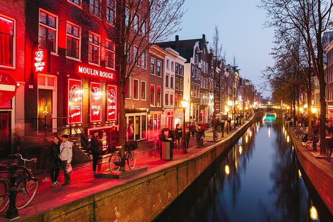 Amsterdam Red Light District Walking Tour in EN/DE/IT/ES - condomerie: contraception, history, and why it belongs on this route