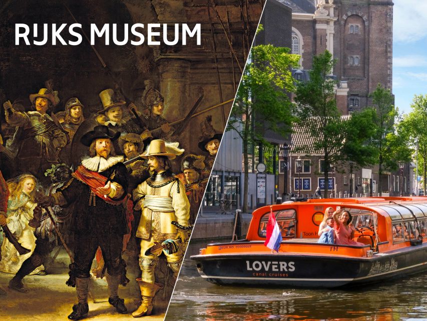 Amsterdam: Rijksmuseum Entry Ticket and Canal Cruise Combo - The 1-Hour Canal Belt Cruise: Views, Merchant Houses, and GPS Audio