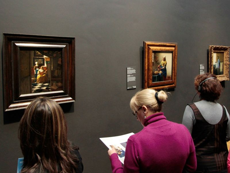 Amsterdam: Rijksmuseum Masterpieces Guided Small Group Tour - Walking tour start near the Rijksmuseum playground