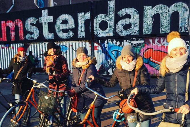Amsterdam's Hidden Gems and Street Art Bike Tour - NDSM Wharf: big structures, ramps, cranes, and street art walls