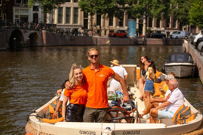 Amsterdam: Saloon Boat Cruise + Unlimited Drinks & Bite option - Drinks On Board: Unlimited Beer, Wine, Soda, and What to Expect