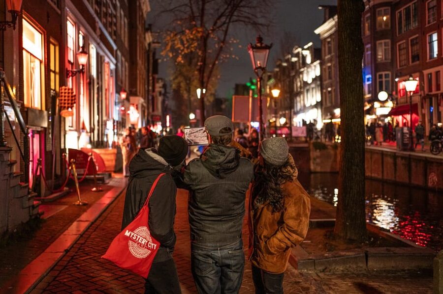 Amsterdam: Self-guided Red Light District Pub Crawl Mystery - Price and Value: $41 for Three Drinks Plus a Game Structure