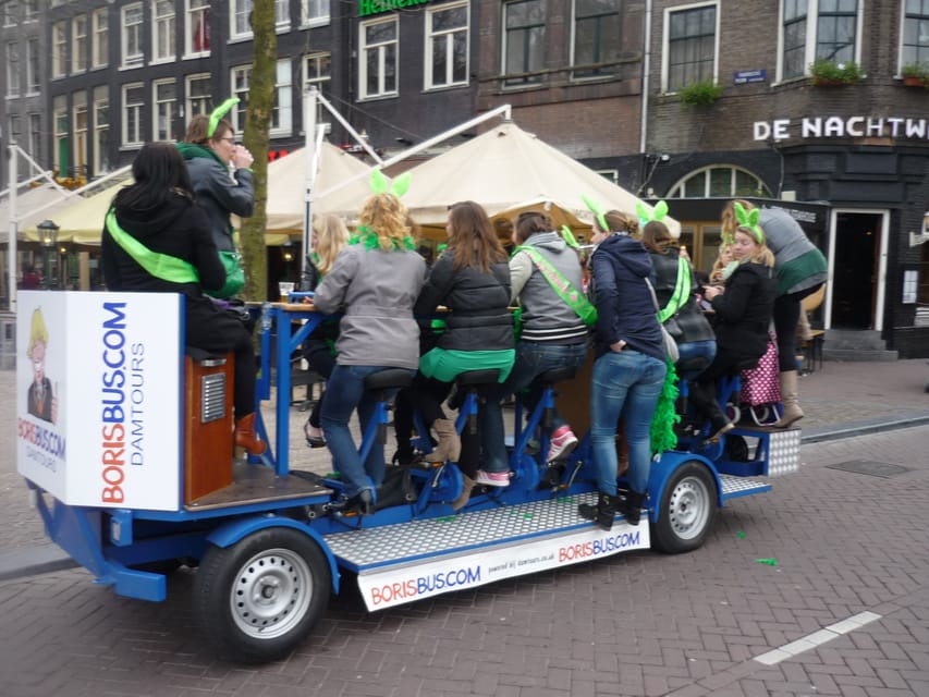 Amsterdam: Shared Party Bike Tour with Beer - Group Size, Shared Bikes, and the Social Sweet Spot