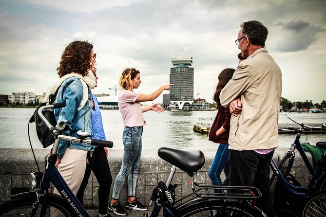 Amsterdam Small-Group Bike Tour With Canal Cruise, Drinks, Cheese - Museumplein, Vondelpark-style green time, and the Jordaan neighborhood loop