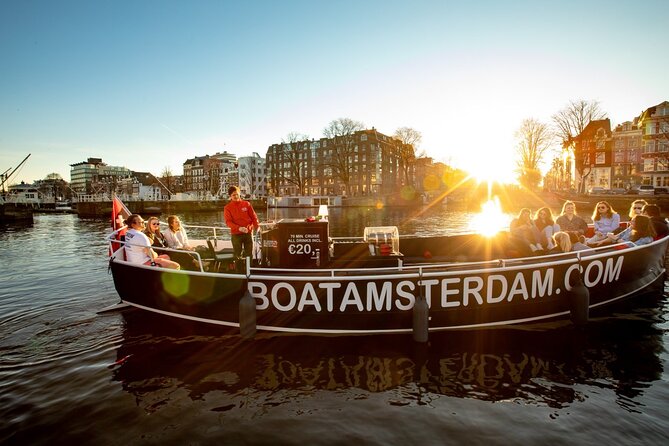 Amsterdam Sunset Canal Cruise with Live Guide and Open Bar - Open bar basics: what you get, and how to plan around it