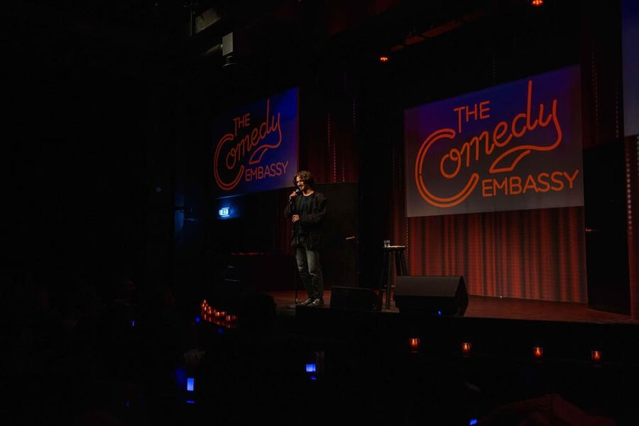 Amsterdam: The Comedy Embassy Stand-Up Show - Best seats and the front-row warning that can change the whole mood