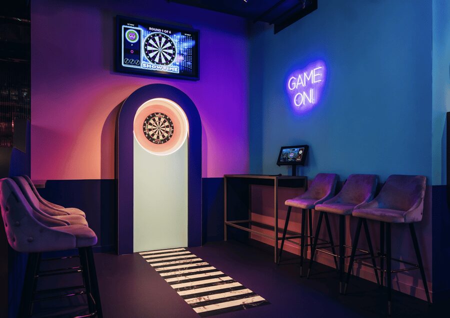 Amsterdam: The Upside Down & The All Out Combination Ticket - The All Out next door: two hours of unlimited games