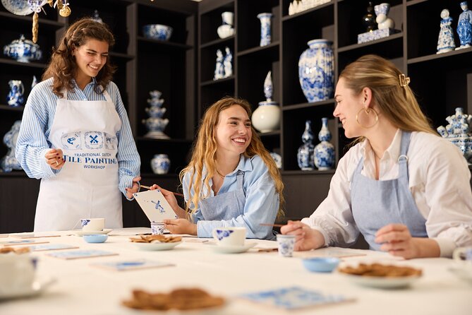 Amsterdam: Traditional Dutch Blue Tile Painting Workshop - Key Highlights at a Glance