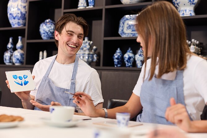 Amsterdam: Traditional Dutch Blue Tile Painting Workshop - A 75-Minute Delft Blue Workshop Right Where You Can Actually Enjoy It