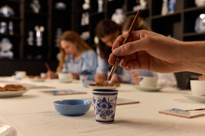 Amsterdam: Traditional Dutch Blue Tile Painting Workshop - Tea, Coffee, and Stroopwafels: The Friendly Break That Keeps It Enjoyable