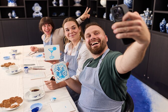 Amsterdam: Traditional Dutch Blue Tile Painting Workshop - What You Take Home: Your Painted Tile, a Box, and a Certificate