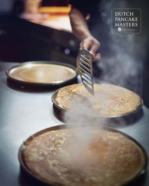 Amsterdam: Traditional Dutch Pancakes - Dutch Pancake Masters at Damrak 44, close to the Dam and Central Station