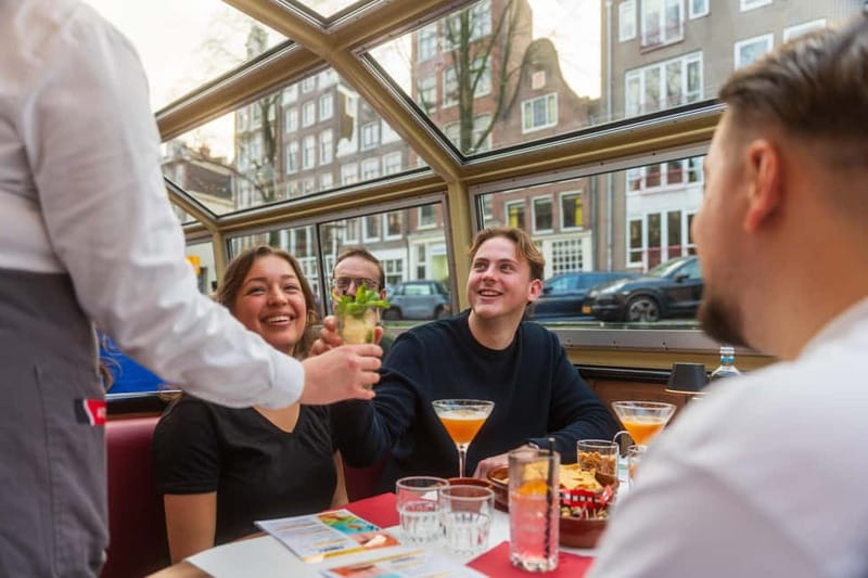 Amsterdam: Unlimited Cocktails Cruise on the Canals - Unlimited Cocktails, 0.0 Mocktails, and the Snack Spread That Keeps You Going