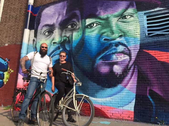 Amsterdam: Urban Bike Tour, Graffiti Art & Magnet Fishing - Through Amsterdam-Centrum: Canals and Bridges Right Away