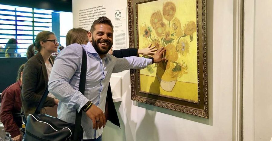 Amsterdam: Van Gogh Museum Masterpieces Tour up to 8 guests - Meeting at Cobra Café and getting inside near Rijksmuseum