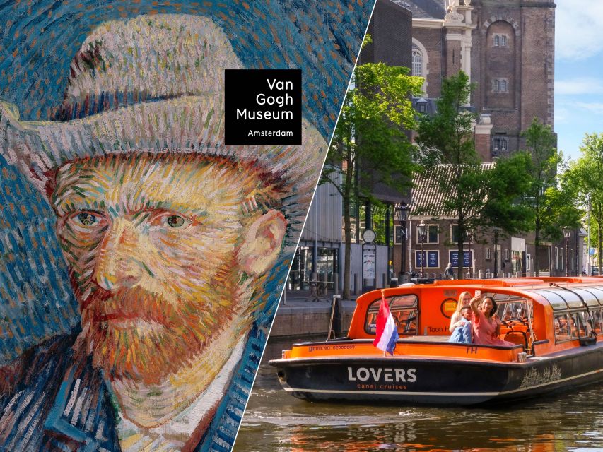 Amsterdam: Van Gogh Museum Ticket & Canal Cruise - The 1-hour canal cruise, your fast pass to Amsterdam from the water