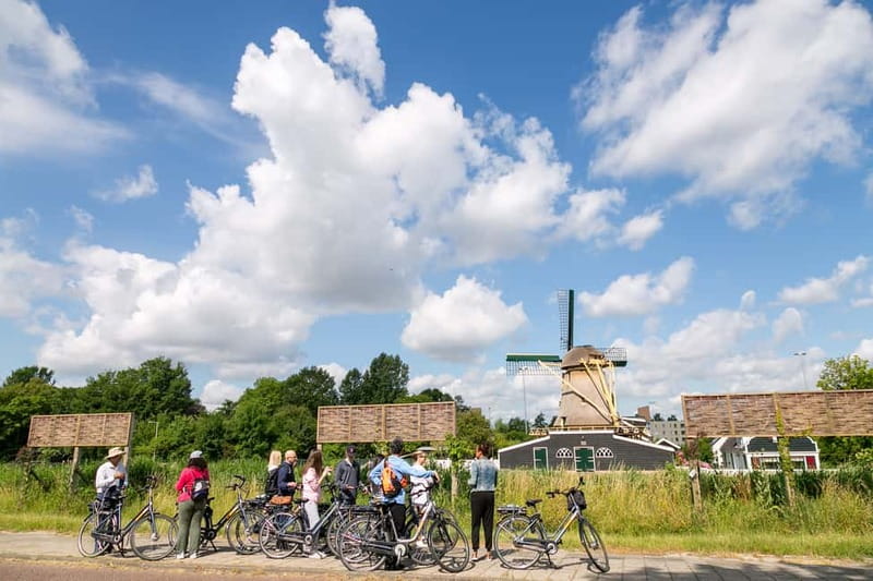 Amsterdam: Windmill, Cheese, and Countryside E-Bike Tour - A’DAM Tower Area Stop and What It Sets Up