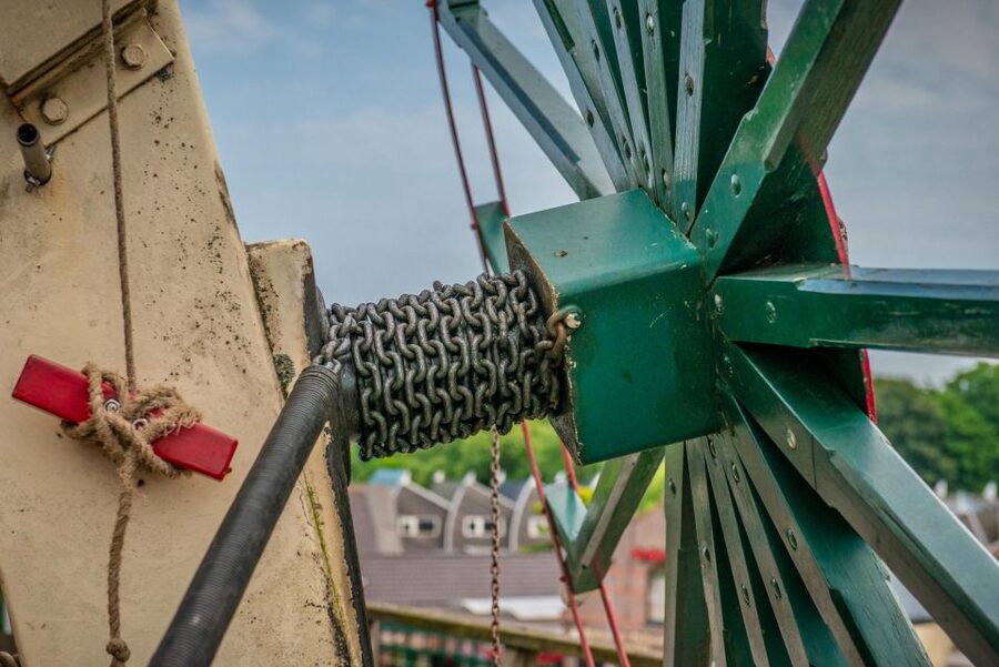 Amsterdam: Windmill Guided Tour - The climb and the working sails: understanding the water-pumping job