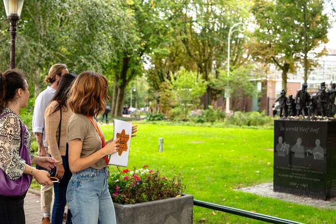 Anne Frank and Jewish Quarter Amsterdam Private Walking Tour - The Holocaust memorial park stop, and what to look for
