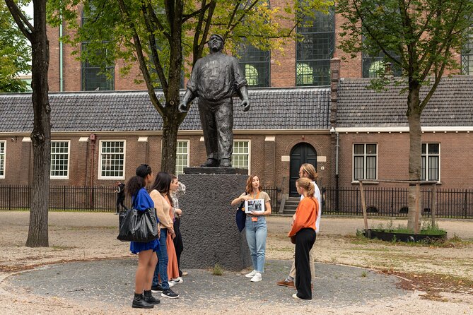 Anne Frank and Jewish Quarter Amsterdam Private Walking Tour - Passing by the Rembrandt area for neighborhood context