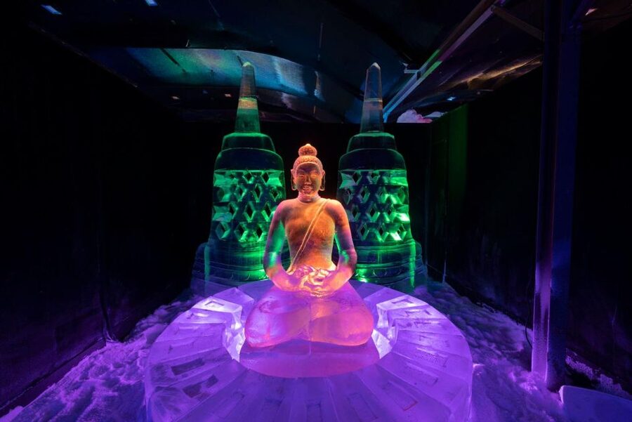 Biddinghuizen: Dutch Ice Sculpture Festival Entry Ticket - Where the magic starts: Strandgaperweg 20, Biddinghuizen