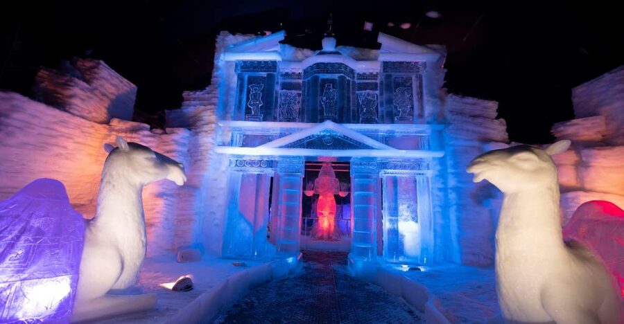 Biddinghuizen: Dutch Ice Sculpture Festival Entry Ticket - Getting around inside: how to see more and move comfortably