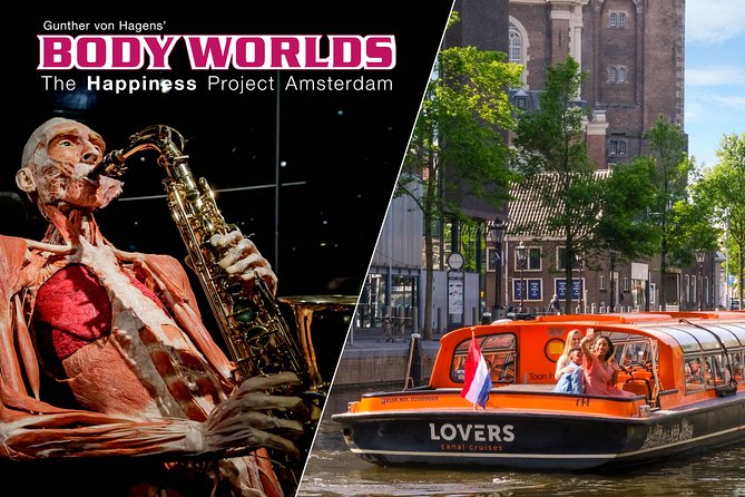 Body Worlds Amsterdam & 1-Hour Canal Cruise - Entering Body Worlds Amsterdam: The Happiness Project experience