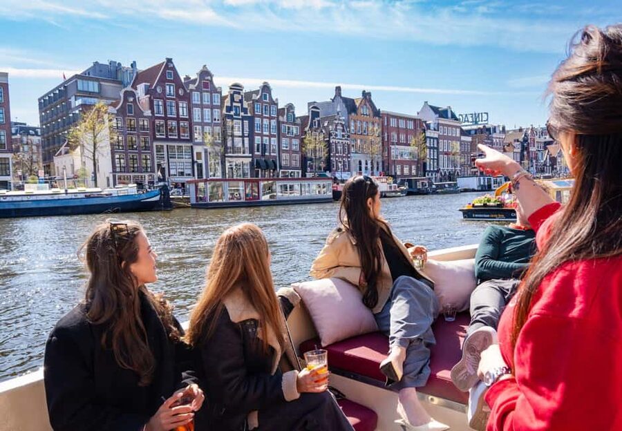 Cheese & Drinks Guided Amsterdam Boat Tour, All Inclusive - Canal Time with Cheese, Beer, and a Quiet Electric Boat
