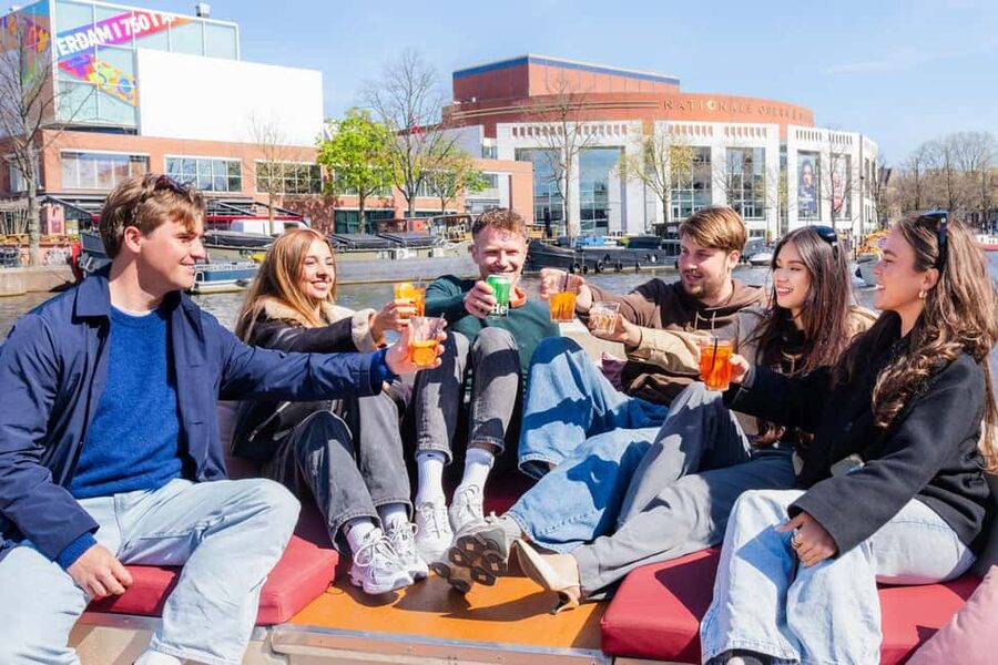 Cheese & Drinks Guided Amsterdam Boat Tour, All Inclusive - The Cruise Route, Stop by Stop: Oude Kerk, Centraal, and the Eastern Side